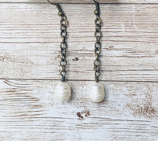 Freshwater Pearl Earrings