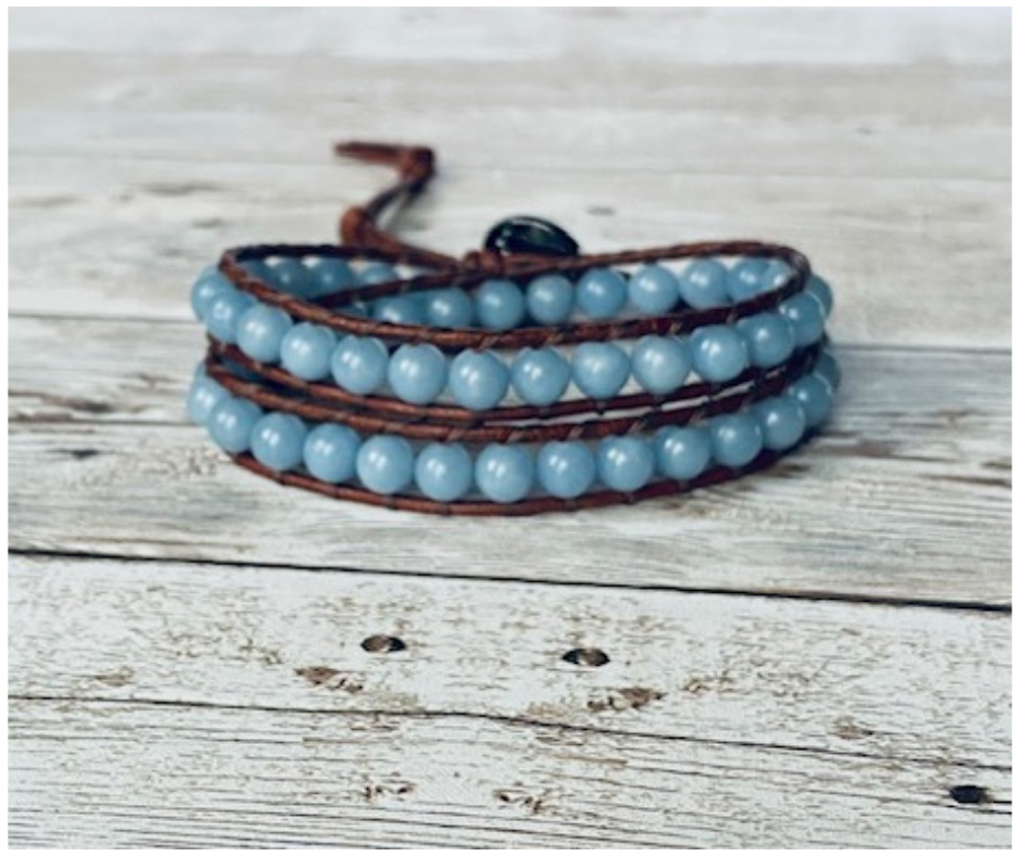 Angelite Bracelet/Choker Necklace