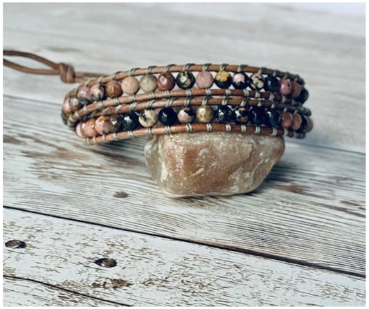 Rhodonite Bracelet/Choker