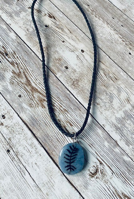 Sodalite Fern Necklace