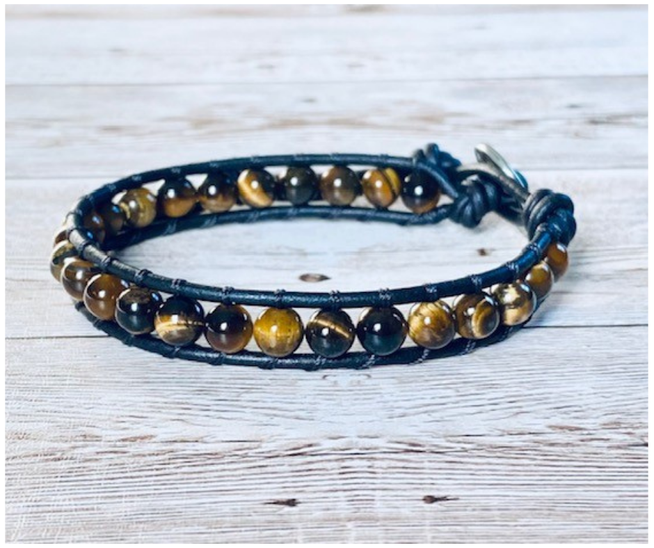 Tiger's Eye Wrap Bracelet